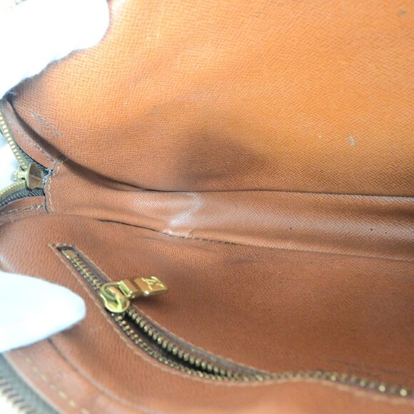 LOUIS VUITTON Marly Dragonne GM Clutch Hand Bag Monogram Brown - Picture 11 of 14